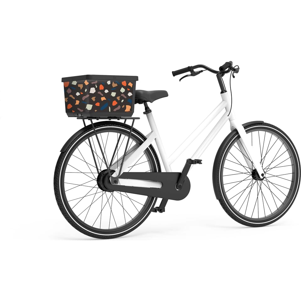 Basky Bicycle basket 2.0 Animal meets Camouflage