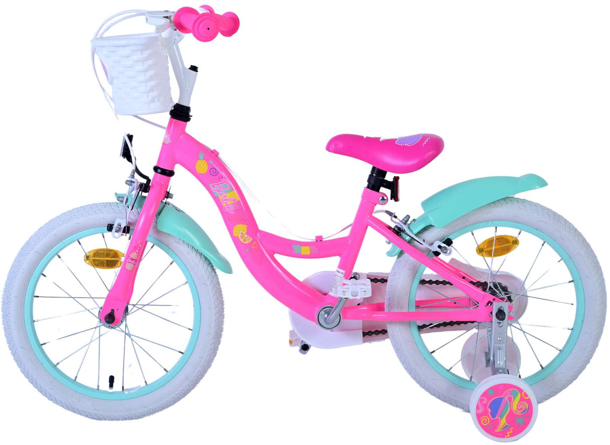 Barbie Children's Bike Girls 16 Zoll rosa zwei Handbremsen