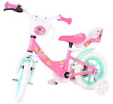 Volare barbie kinderfiets - meisjes - mag wheels - 12 inch - roze