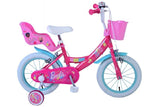 Barbie Children's Bike Girls 14 Zoll rosa zwei Handbremsen