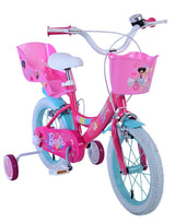 Barbie Children's Bike Girls 14 Zoll rosa zwei Handbremsen