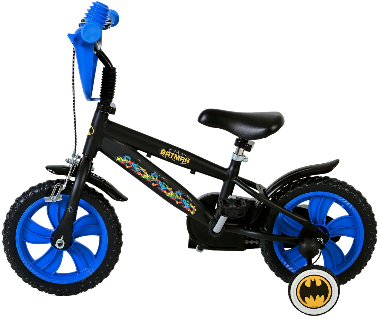 Batman Children's Bike Boys 12 palcové černé