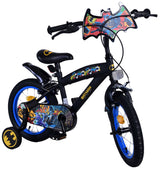 Batman Children's Bike Boys 14 palcové černé dvě ruční brzdy