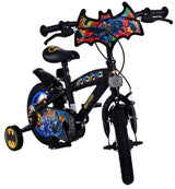 Batman Children's Bike Boys da 12 pollici Nero Freni a due mani