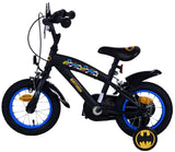 Batman Children's Bike Boys 12 palcové černé dva ruční brzdy