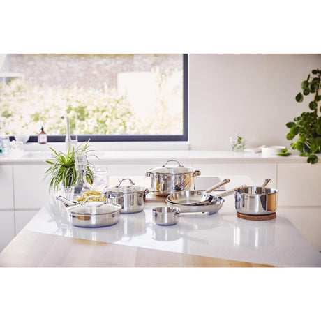 Beka cicla steelpan - ø 18 cm - sauspan - gerecycleerd rvs - inox - pfas-vrij - geschikt voor inductie vaatwasser - chroom