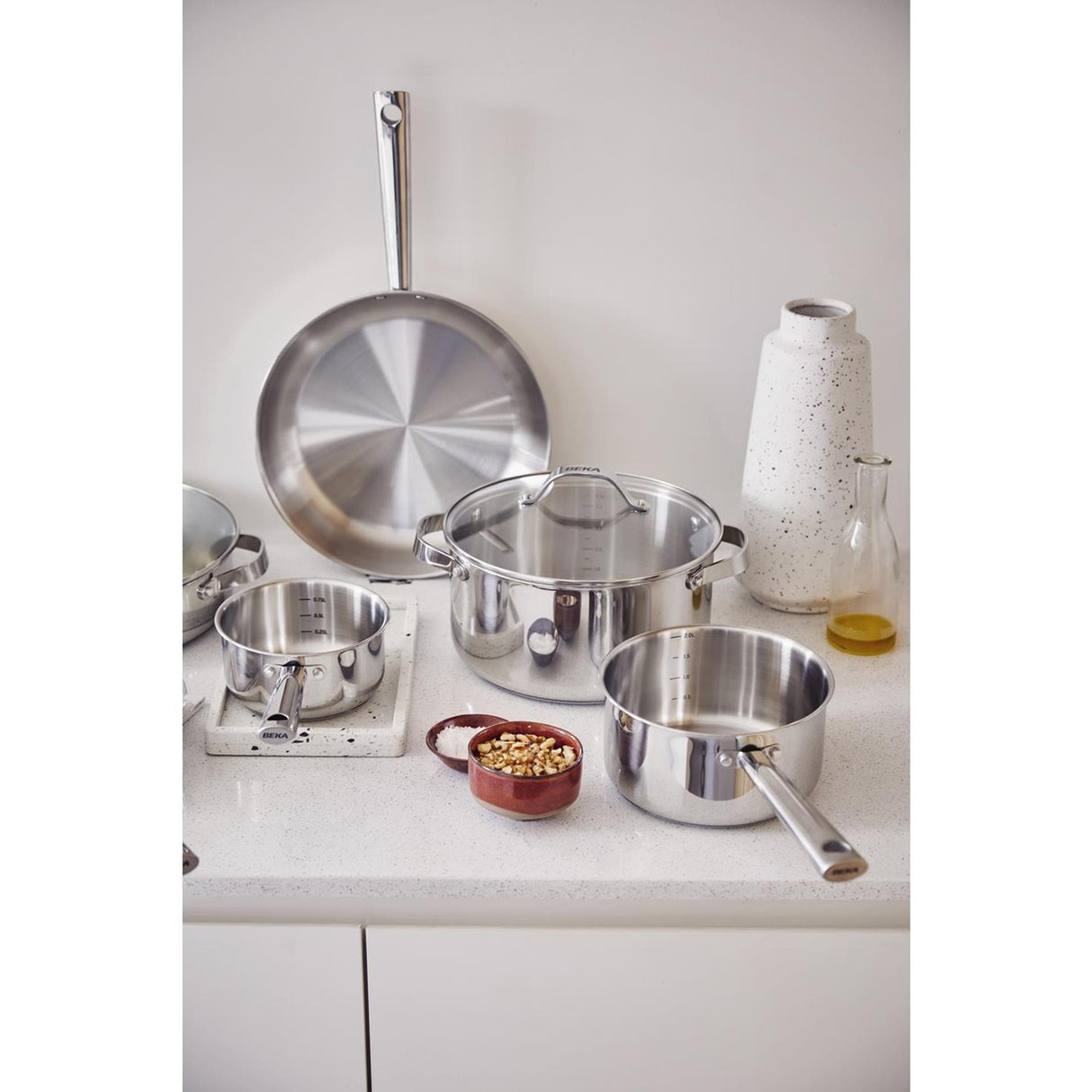 Beka cicla sauteerpan met deksel 24cm