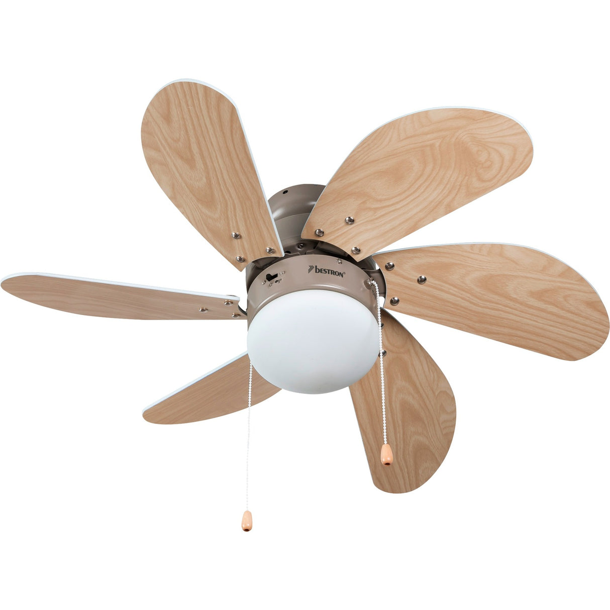 Bestron DC30T ceiling fan with lighting