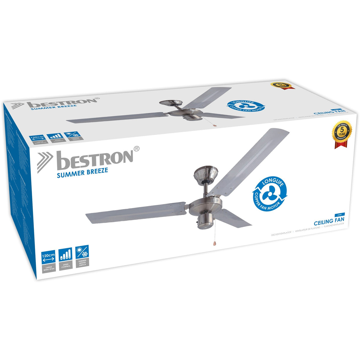 Ventilador de techo Bestron DT48C