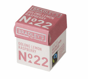 Bradley's piramini oolong lemon raspberry thee no.22 (30 stuks)