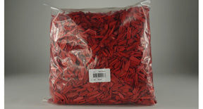 Zak á 3 liter houtsnipper 10 20mm rood