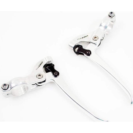Cortina remgreep set tektro olev silver