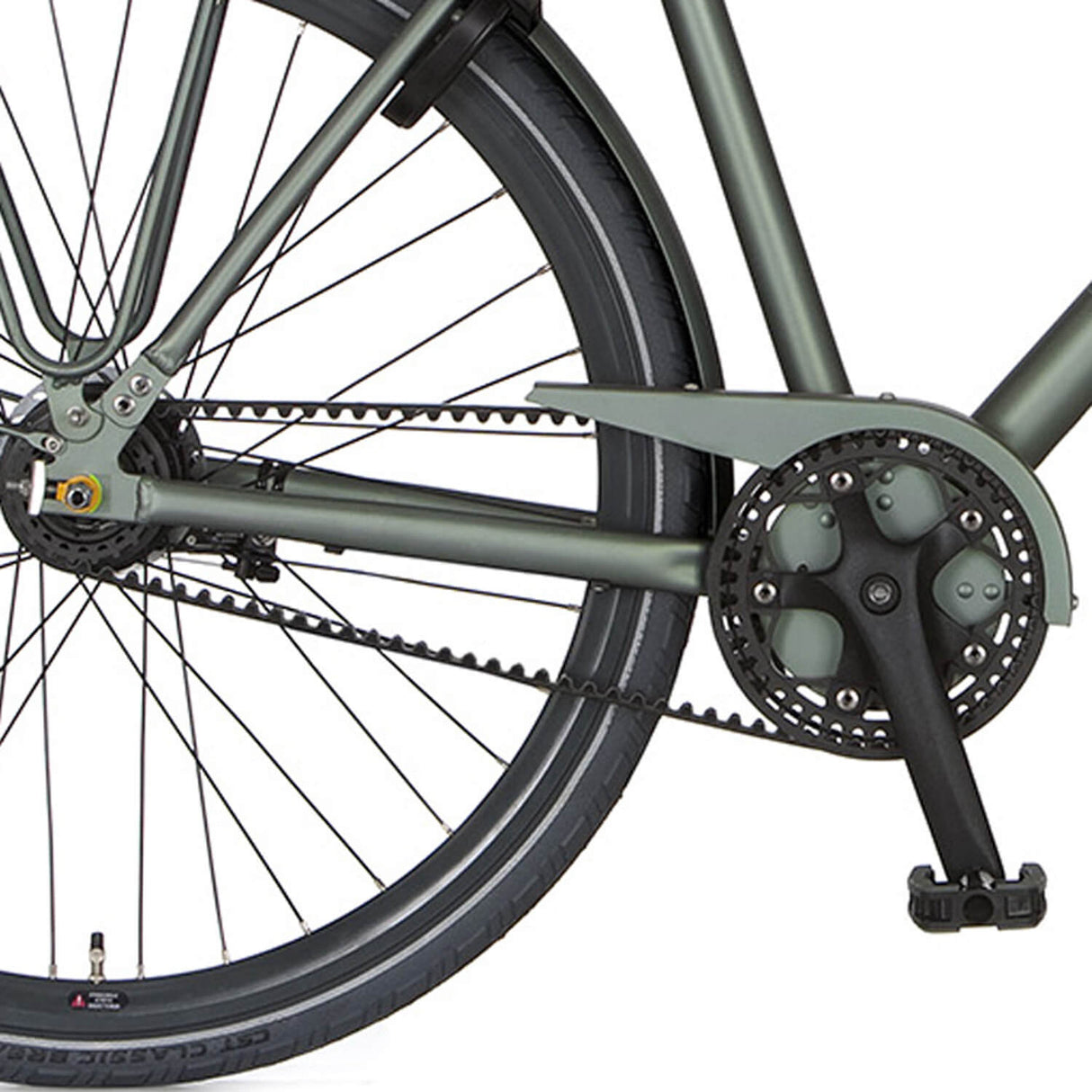 Cortina kettingscherm Speed 8 matt titanic green