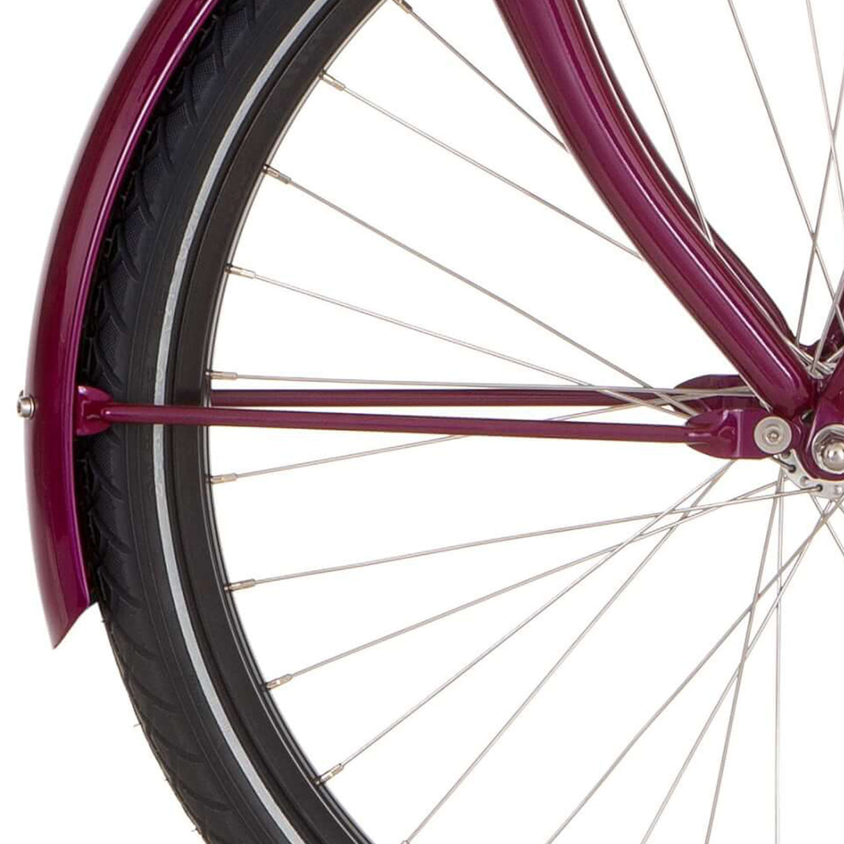 Cortina Fender Rod para 26 U4 Carmen Violet