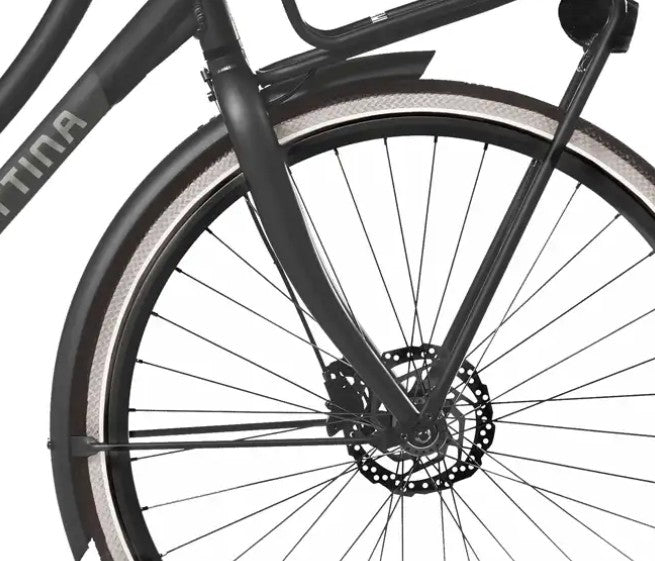 Cortina voorvork e-u4 family jet black matte