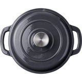 Braadpan gietijzer grijs 23cm