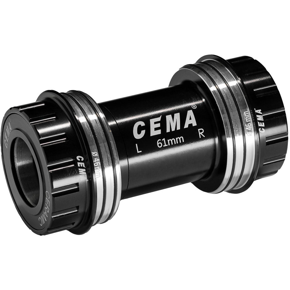 Bracketas CEMA OSBB SHIMANO SG3 Nero in ceramica rivestita