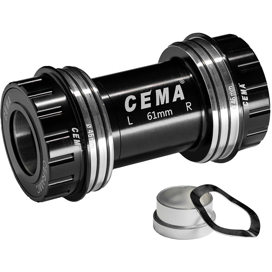 CEMA -Bracketas OsBB SRAM GXP SG3 belagd keramisk svart