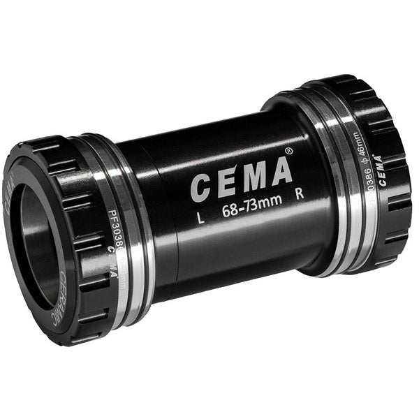 CEMA BRACKETAS PF30 SRAM Dub SG3 powlekana ceramiczna czerń