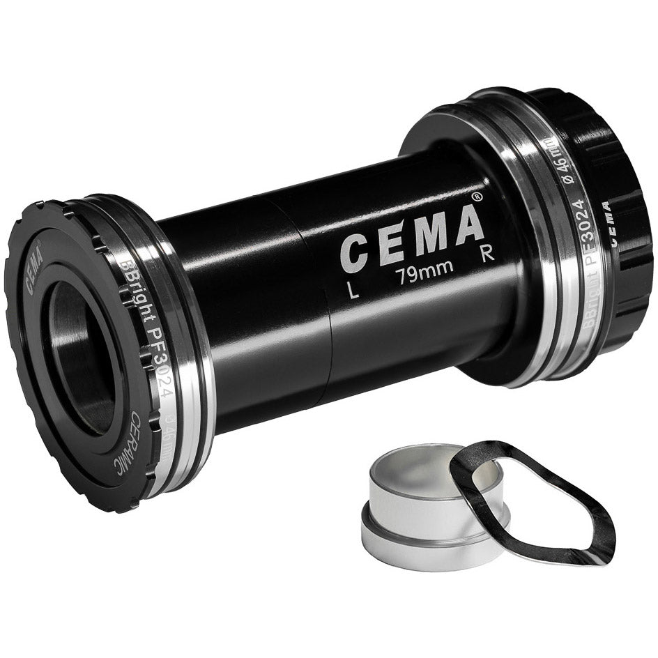 CEMA BRACKETAS BBRIGHT46 SRAM GXP SG3 Nero in ceramica rivestito