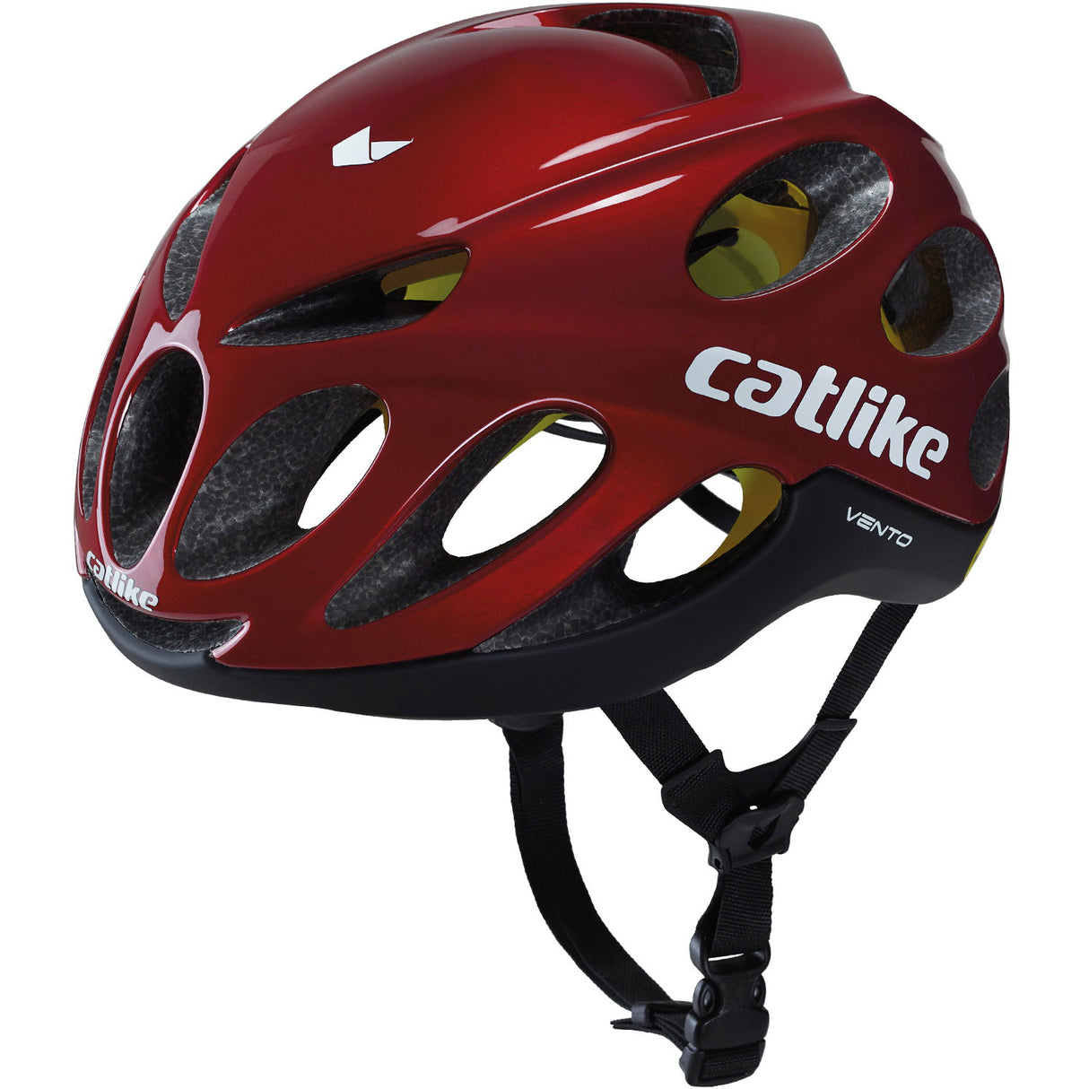 BUZAGLO RACEHELM Vento MIPS Tamaño L 58-60 cm Rojo Metálico