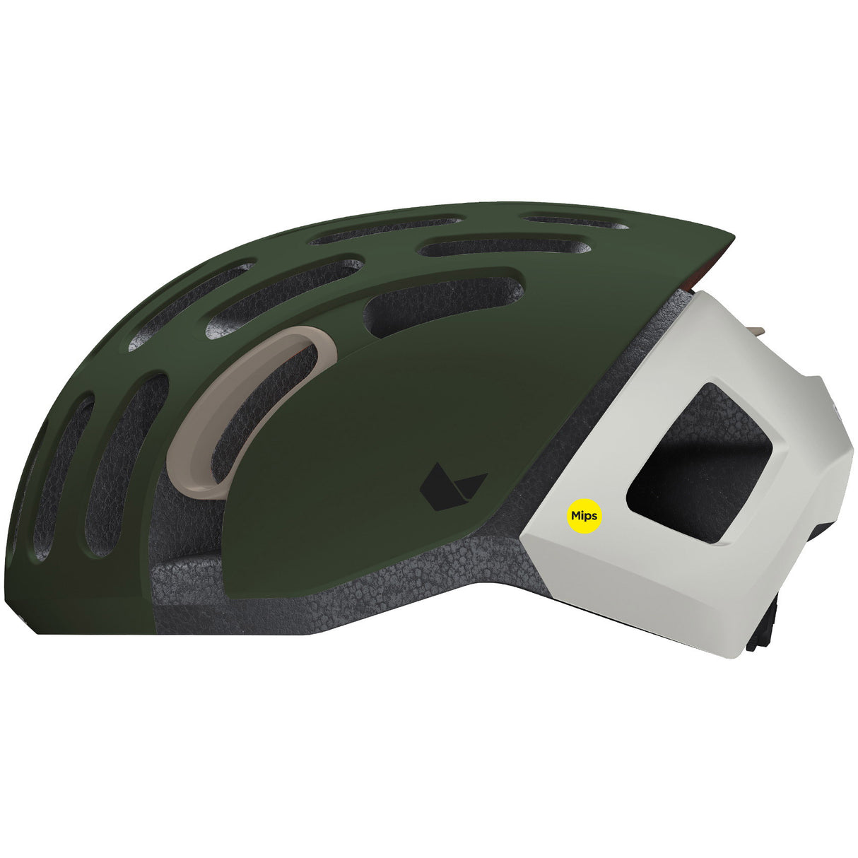 Buzaglo Catlike Race Helmet Whisper II Velikost M Matt Dark Green Metal