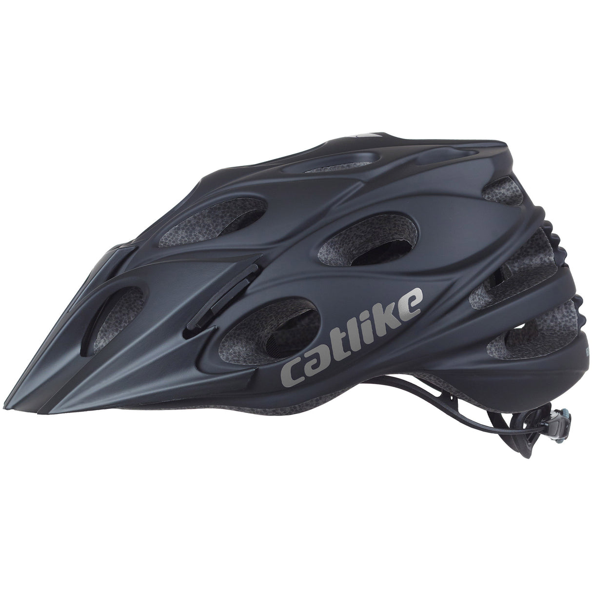 BUZAGLO MTB Helm liść rozmiar M 55-57 cm sadzy