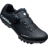 BUZAGLO MTB ZAPATROS Whisper X1 MTB Tamaño de nylon 43 Negro