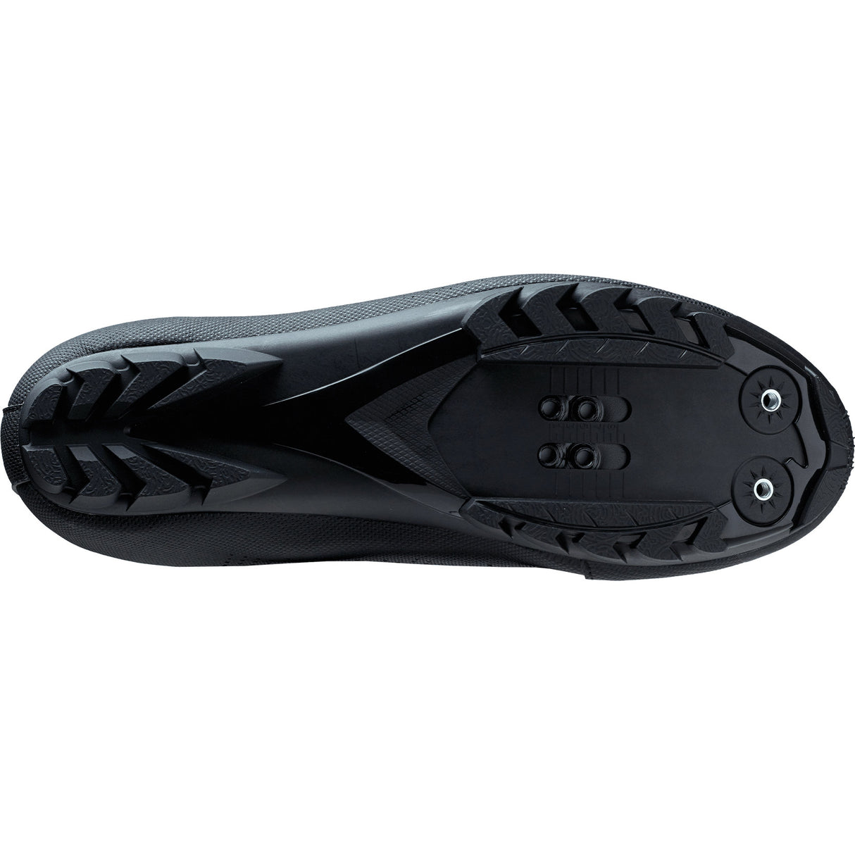 BUZAGLO MTB ZAPATROS Whisper X1 MTB Tamaño de nylon 43 Negro