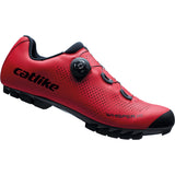 Buzaglo mtb schoenen whisper x1 mtb nylon maat 43 rood