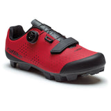 Zapatos buzaglo mtb kompact'o x1 tamaño de nylon 42 rojo