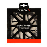 Elvedes primax e remschijf �160mm incl. 6 bouten zwart zilver