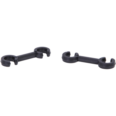 Elvedes kabelclips 4-5mm pvc zwart (100x) elv2010020