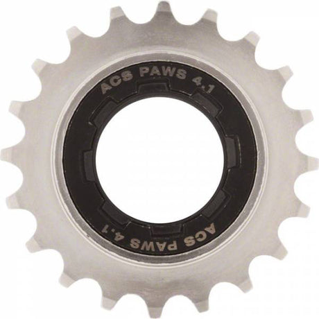 Acs freewheel bmx 20t 3 32 paws 4.1 bsa nikkel zwart
