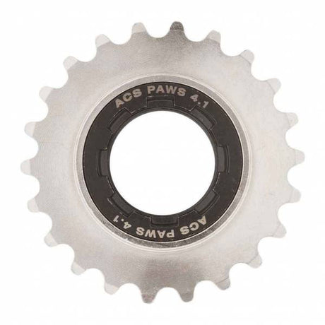 Acs freewheel bmx 22t 3 32 paws 4.1 nikkel zwart
