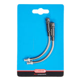 Verstelbare V-brake bochtjes 90° RVS (2 stuks)