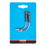 Elvedes Verstelbare V-brake bochtjes 90°Elvedes RVS kort model (2 stuks)