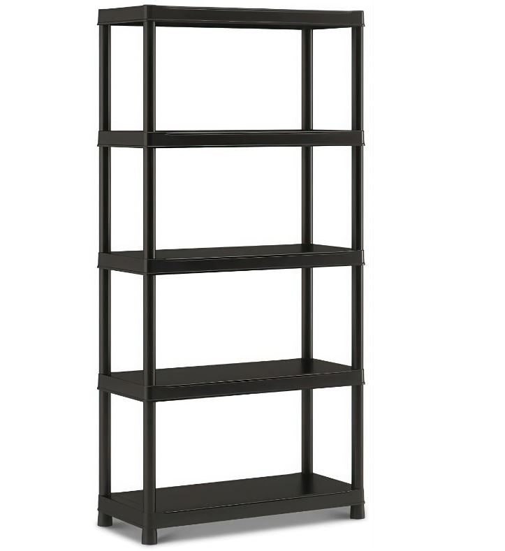 Keter kunststof plank 5 plank zwart het