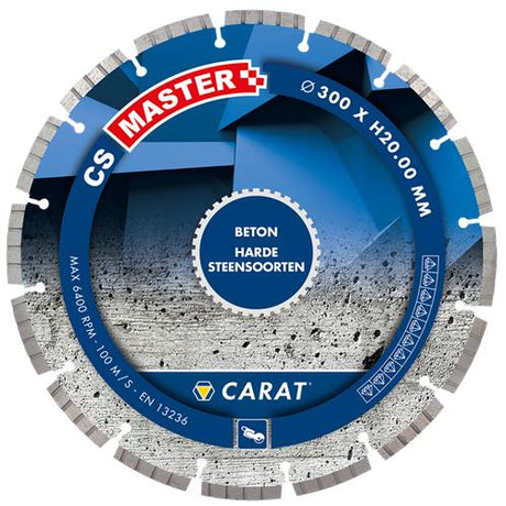 Carat diamantzaagblad ø350x20 cs master beton watergekoeld