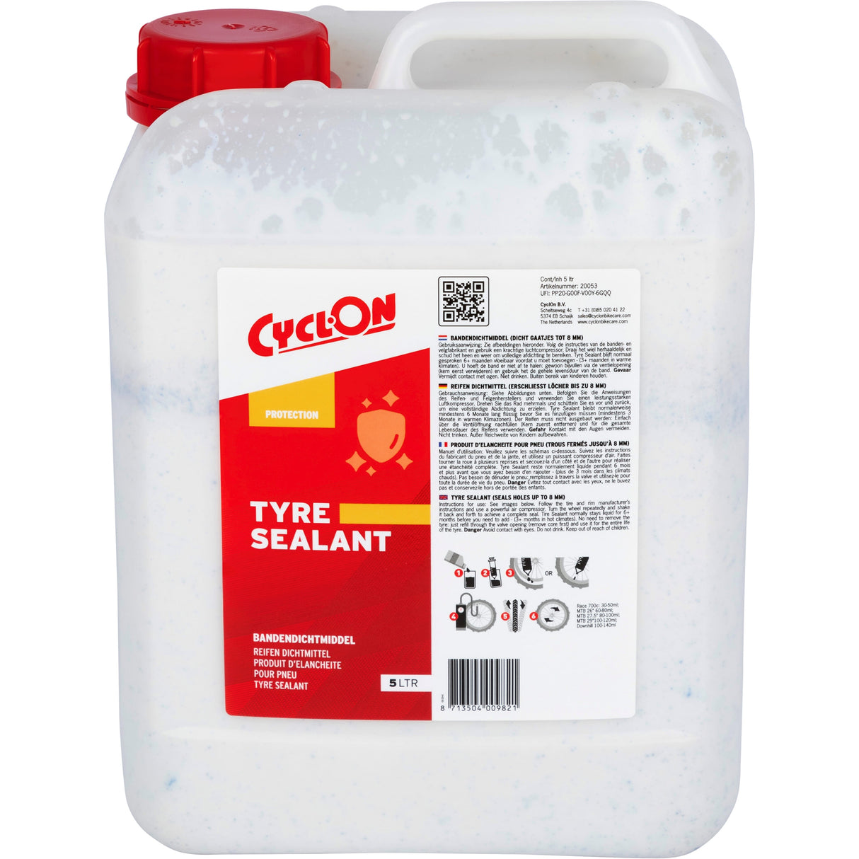 Cyclon HQ fugemasse 5 liter