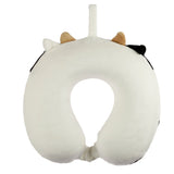 Relaxeazzz koe pluche memory foam nekkussen