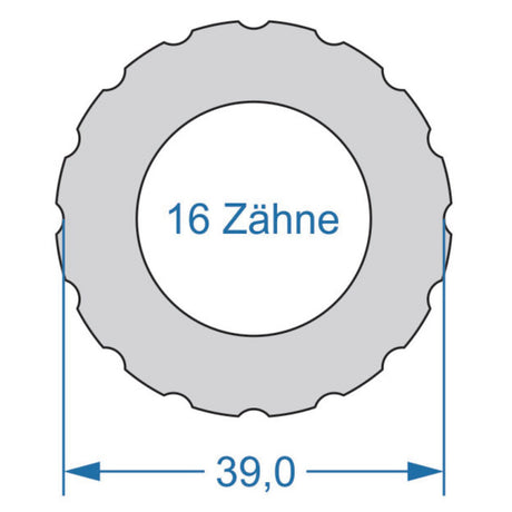 Cycplus cyclus gereedschap power.tool 2-zijdig t16 39.0 t10 27.8