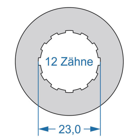 Cycplus cyclus gereedschap power.tool 2-zijdig t16 42.8 z12 23.0