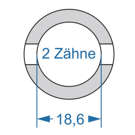 Cycplus cyclus gereedschap power.tool 2-zijdig t2 18.6 t4 19.2