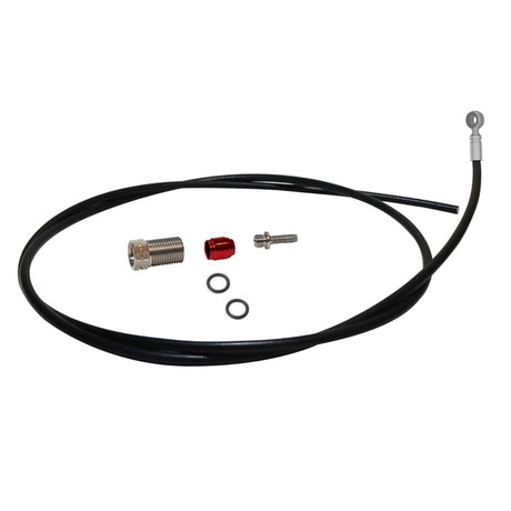 Cyclotech, cyclotech cyclotech remleiding sram zilveren banjo, front