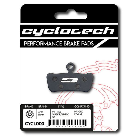 Cyclotech, cyclotech cyclotech schijfremblok prodisc kevlar sram g2
