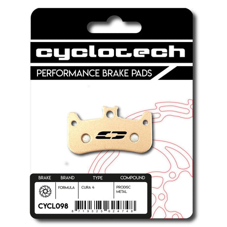 Cyclo tech schijfremblok prodisc metal formula cura