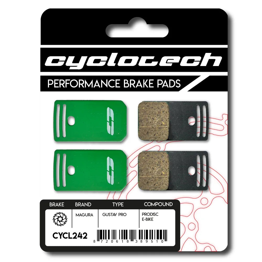 Cyclo tech schijfremblok prodisc e-bike magura gustav pro