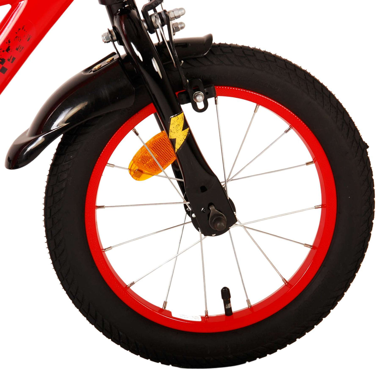 Disney Cars Children's Bicycle - Drenge - 14 tommer - Rød