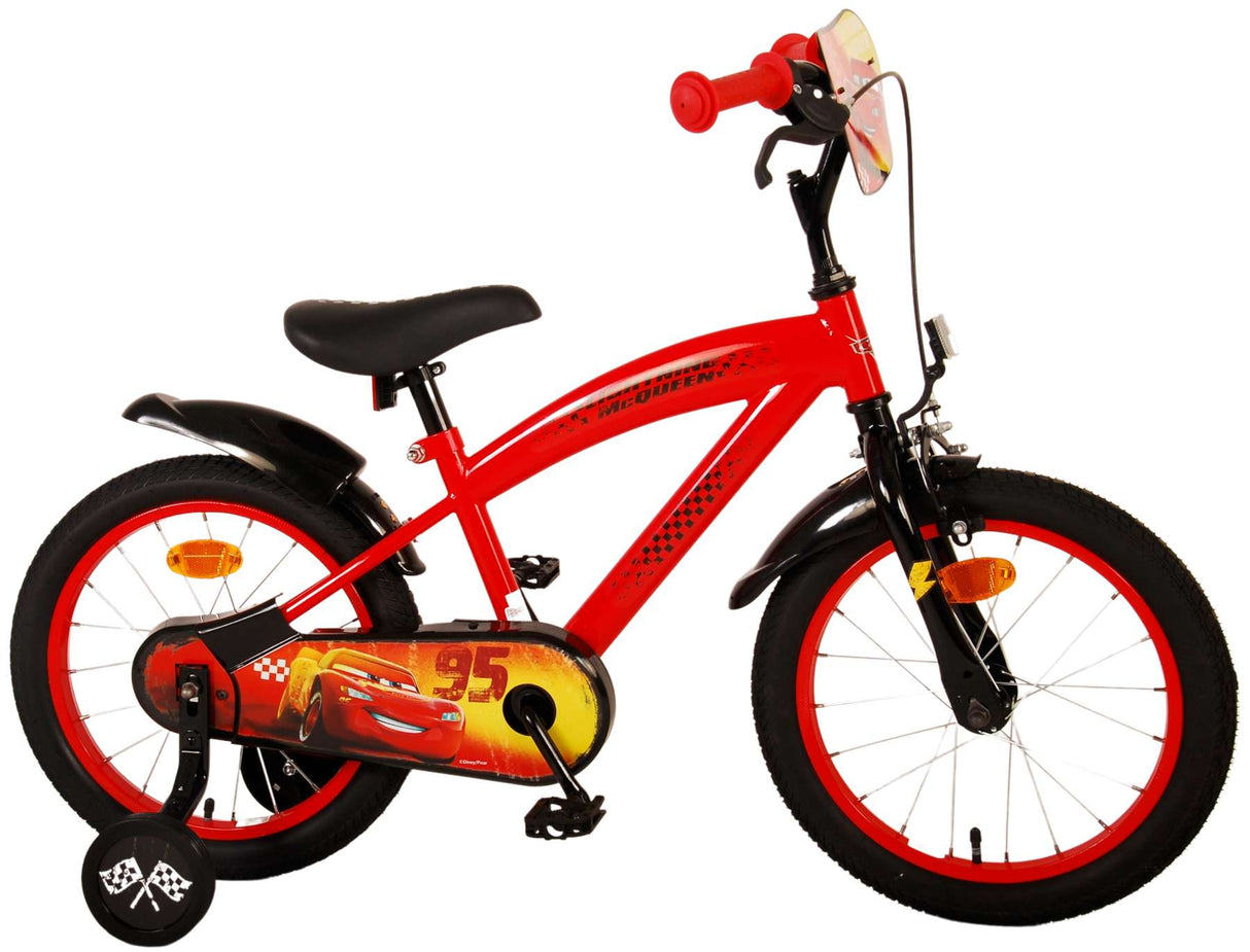 Vélo pour enfants Disney Cars - Boys - 16 pouces - rouge